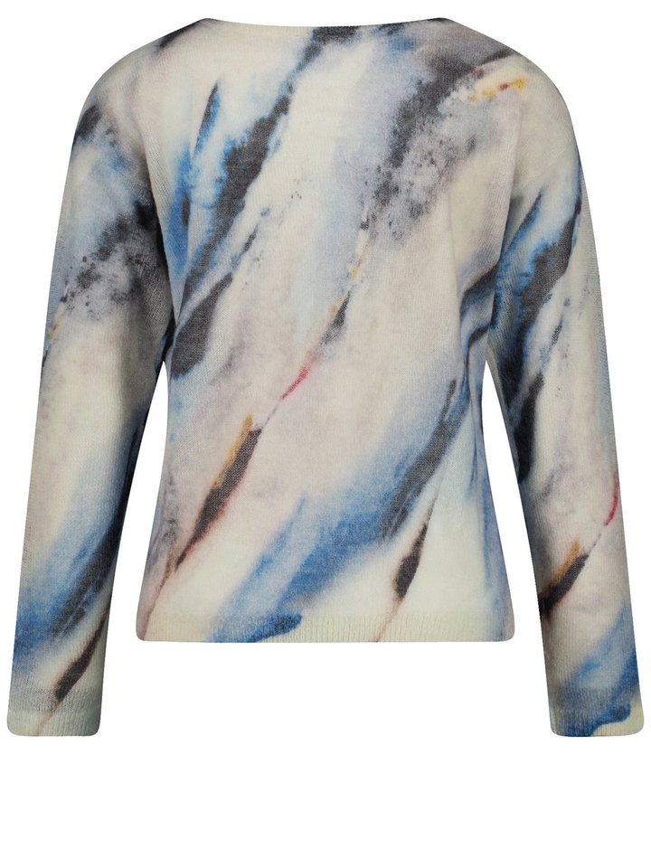 Multicolor pull met boothals Gerry Weber
