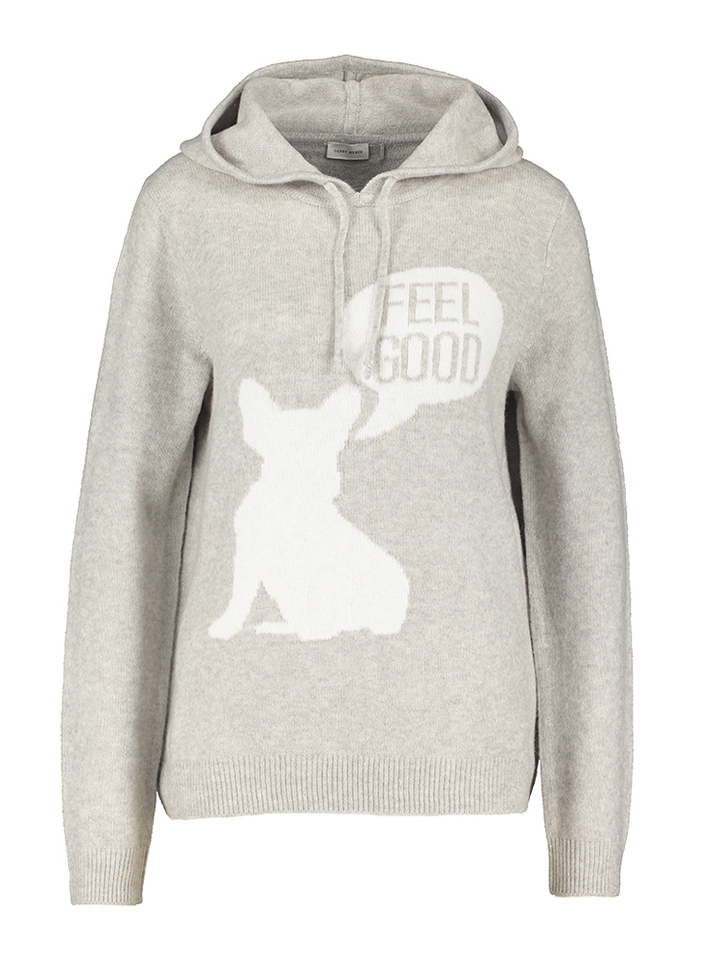 Grijze trui met kap Grey Gerry Weber