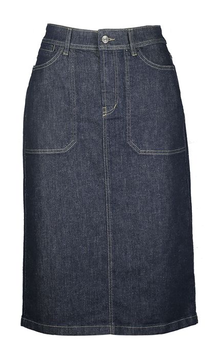 Donkerblauwe denim rok Dark Blue Gerry Weber