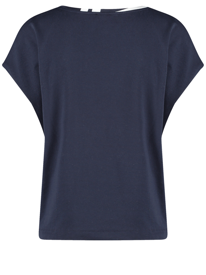 Multicolor t-shirt in print en korte mouwen Night Sky Gerry Weber