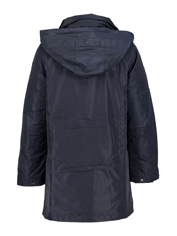 Donkerblauwe parka met kap Gerry Weber