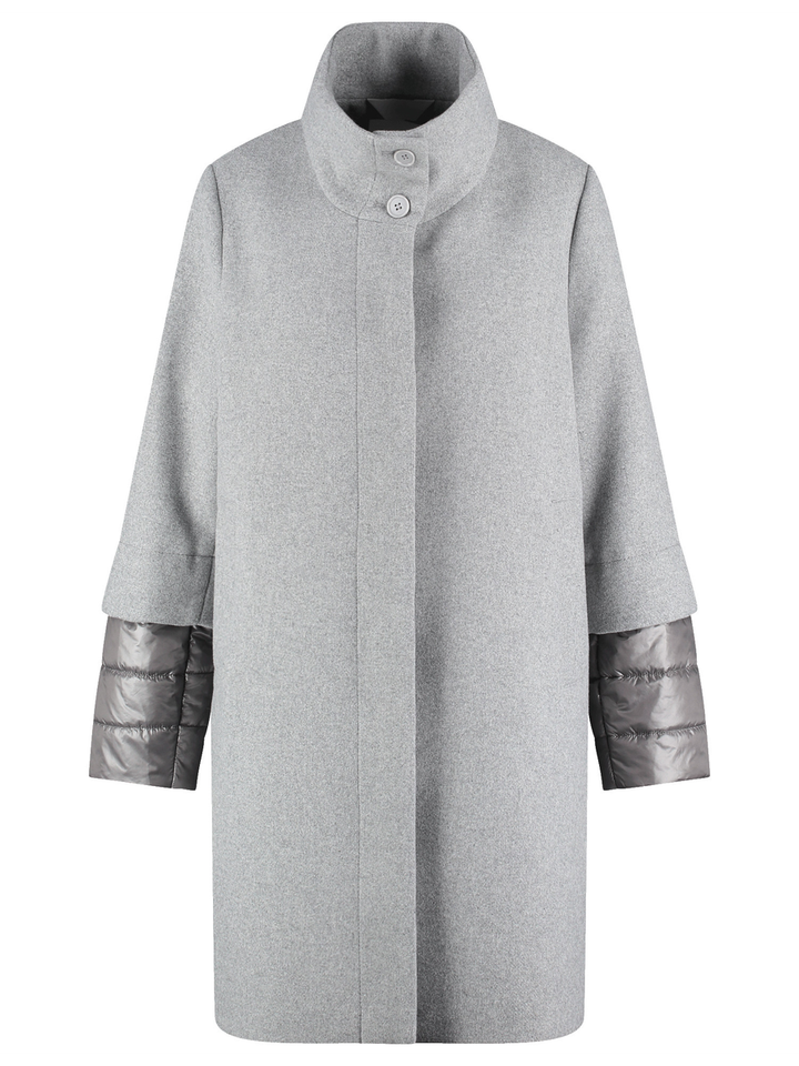Grijze lange mantel Gerry Weber