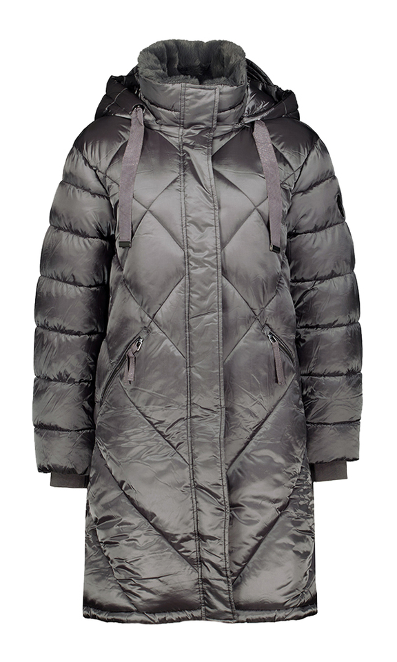 Grijze pufferjas Tornado Gerry Weber