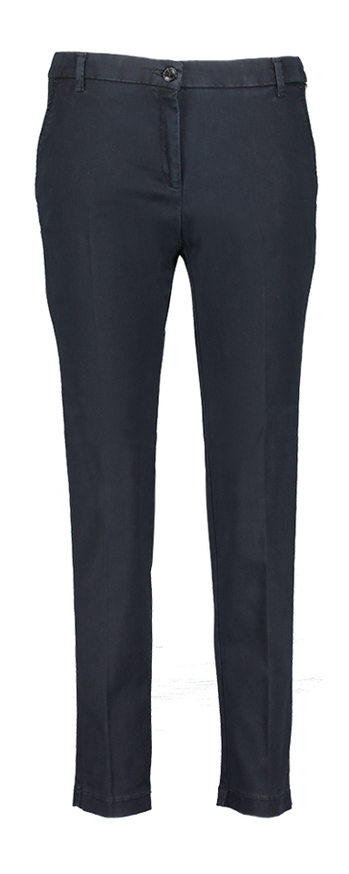 Donkerblauwe chino broek regular fit Brax 