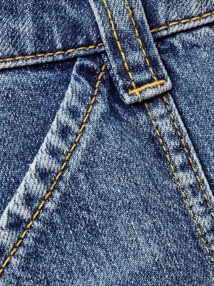 Blauwe loose fit jeans BA&SH 