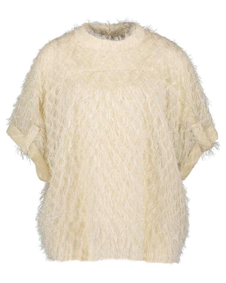 Witte ruffle blouse Tristan Collectors Club 
