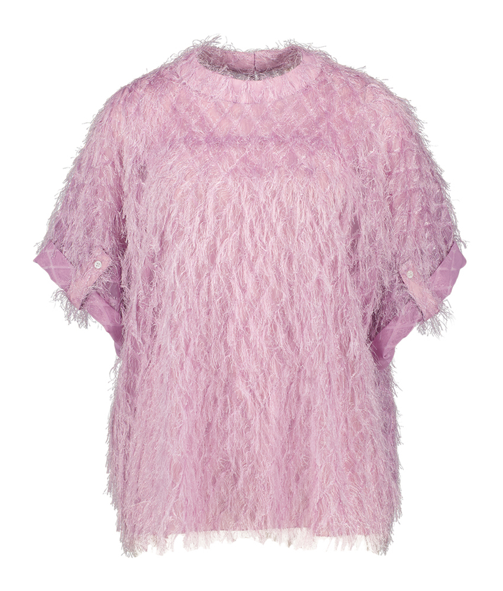 Roze ruffle blouse Tristan Collectors Club