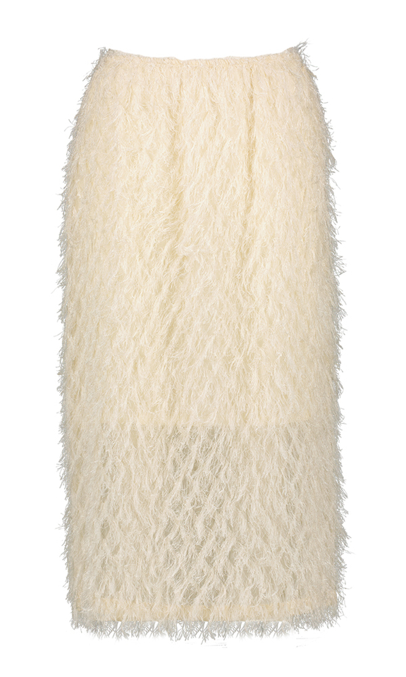 Beige ruffle rok Sophie Collectors Club