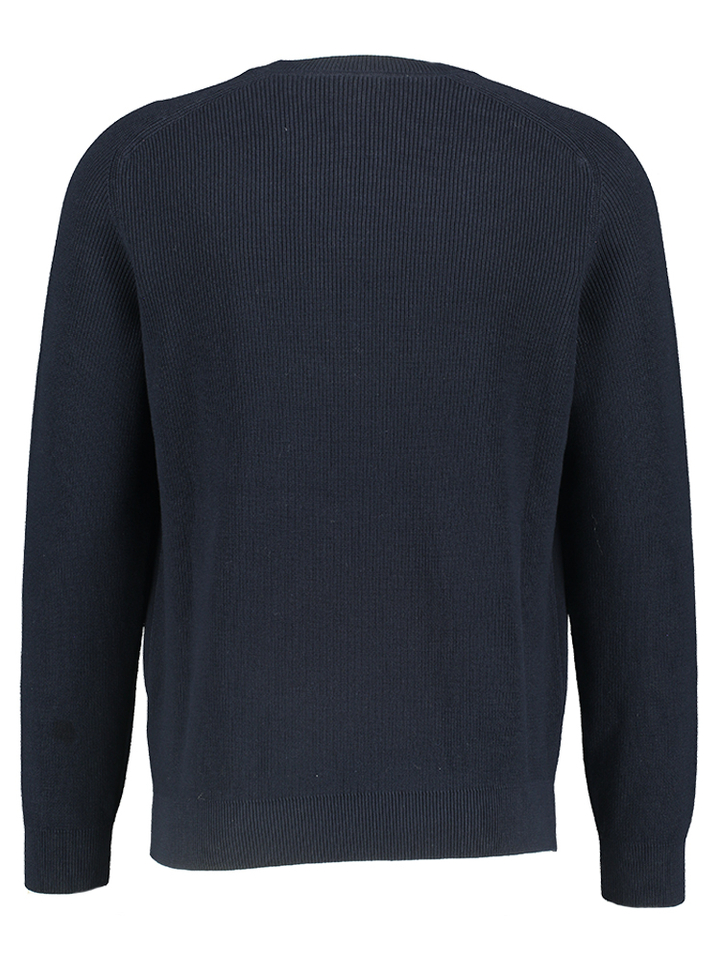 Donkerblauwe katoenen trui Hugo Boss 