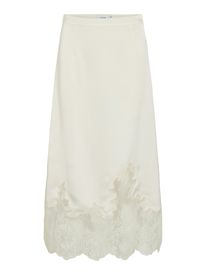 Beige rok met kanten boord  Visabel Vila 