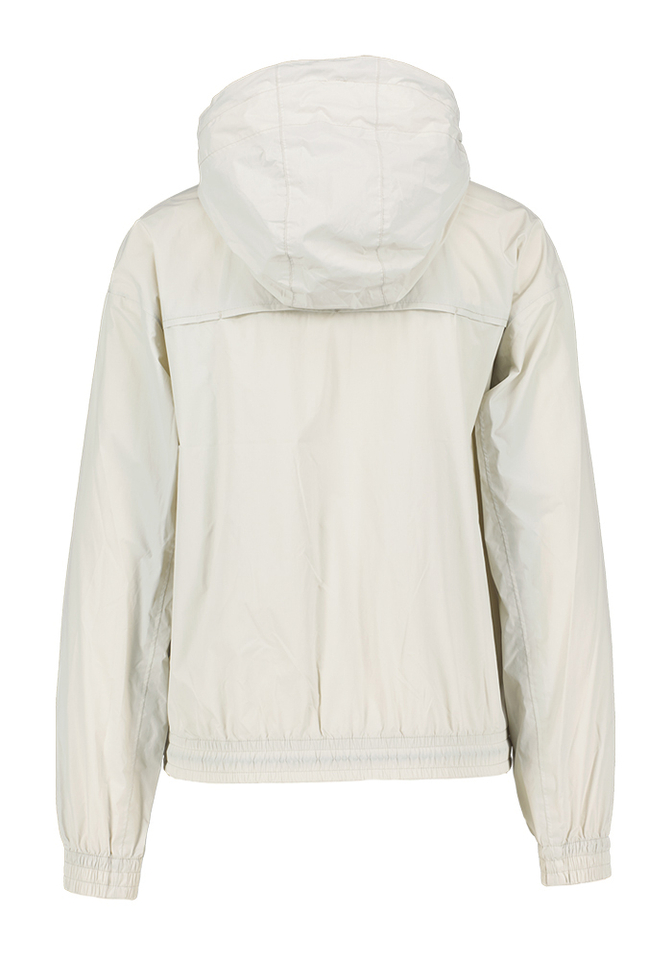 Beige regenjas K-way