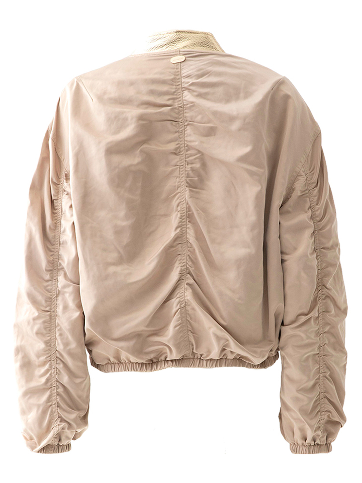 Goudkleurige bomber jas Sammy Beaumont 