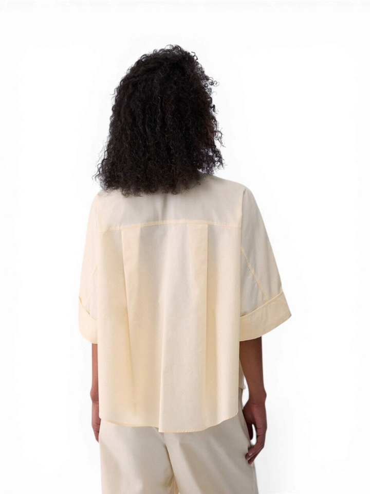 Gele blouse met juweelversiering Liu Jo 