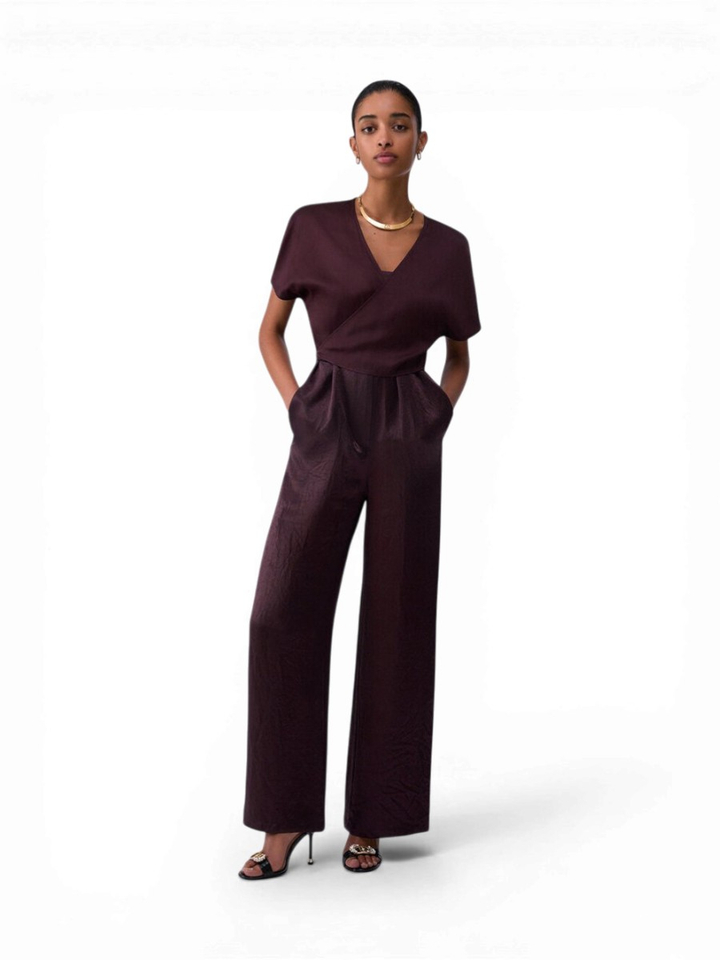 Bruine bloes met knoop detail Liu Jo