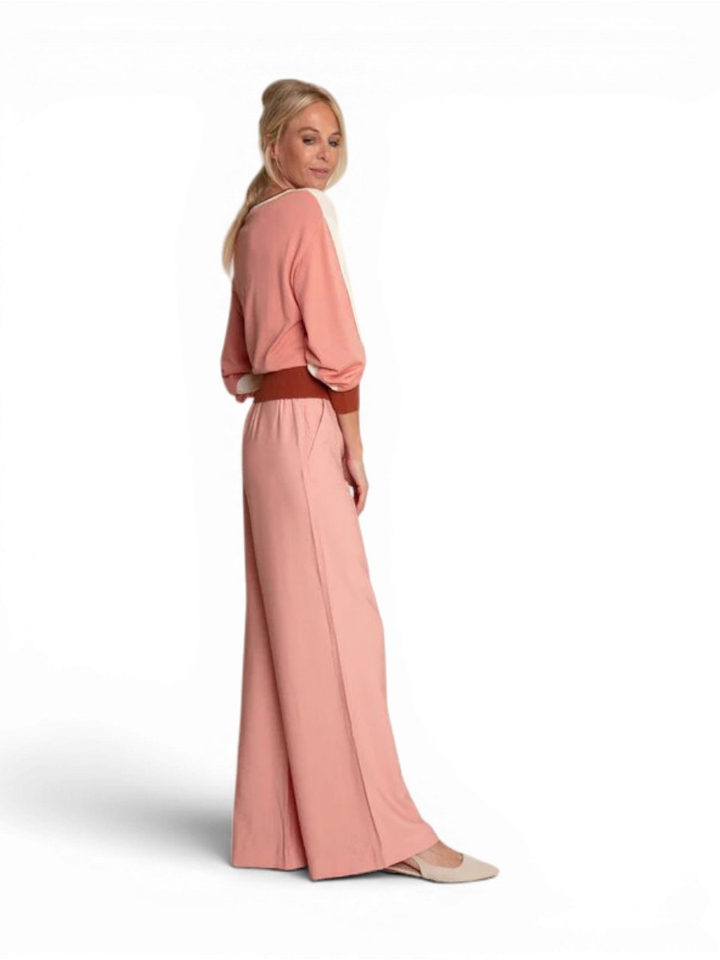 Roze losse broek Luta AC