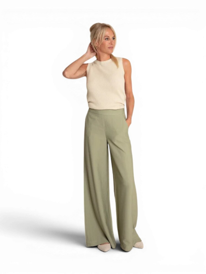 Groene losse broek Luta AC
