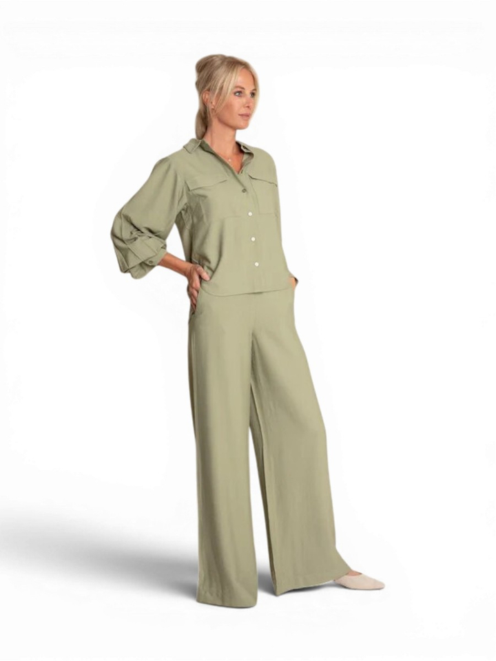 Groene bloes Angelina AC