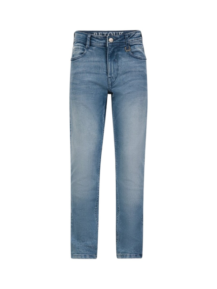 Blauwe slim fit jeans James Retour 