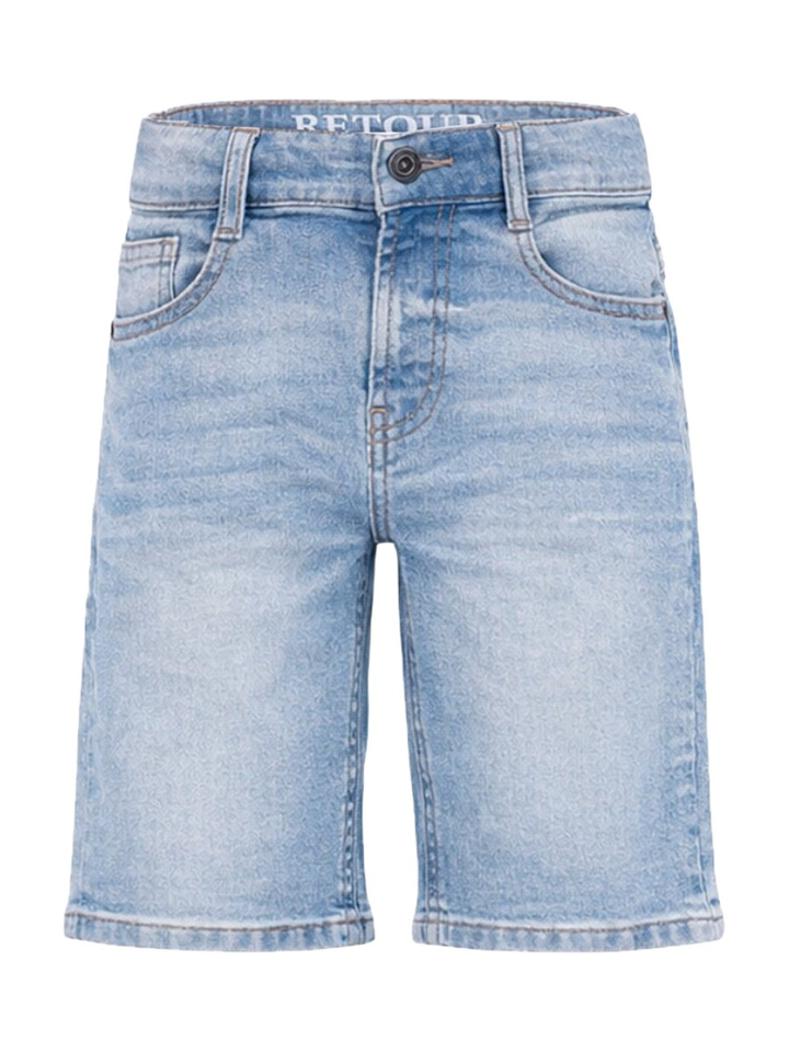 Blauwe jeans short Quin Retour 