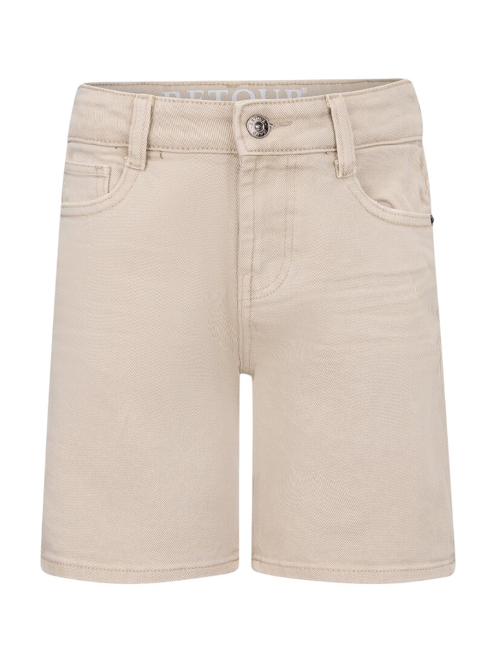 Beige short Quin Retour 