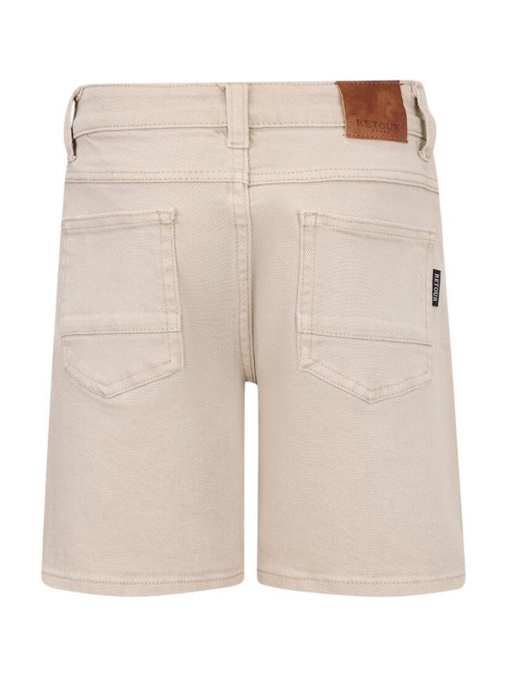 Beige short Quin Retour 