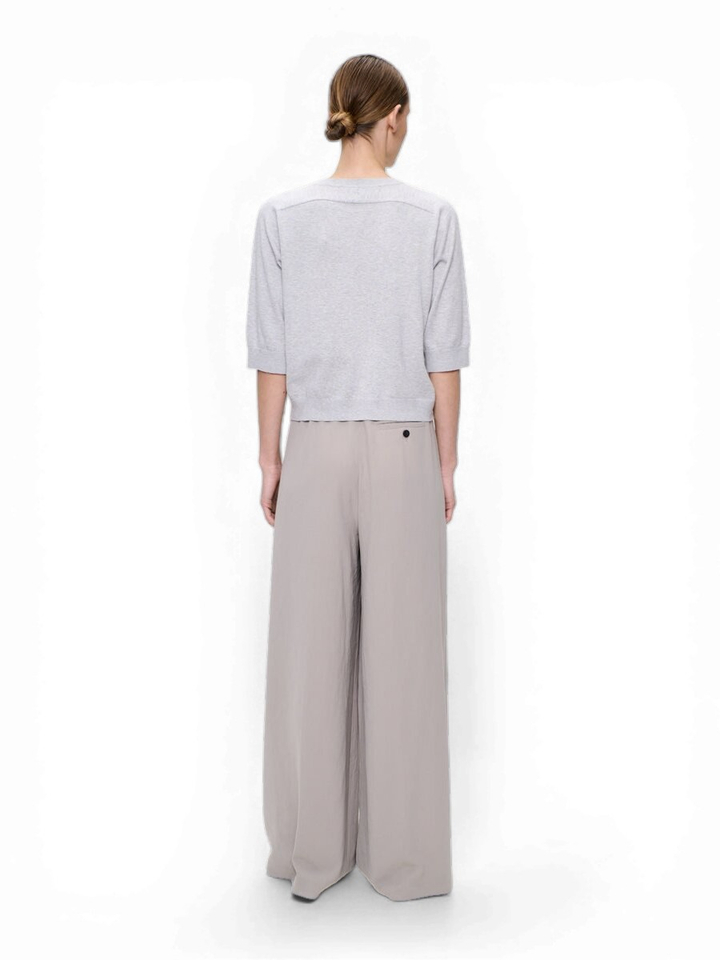 Grijze trui met knoopsluiting Zenggi