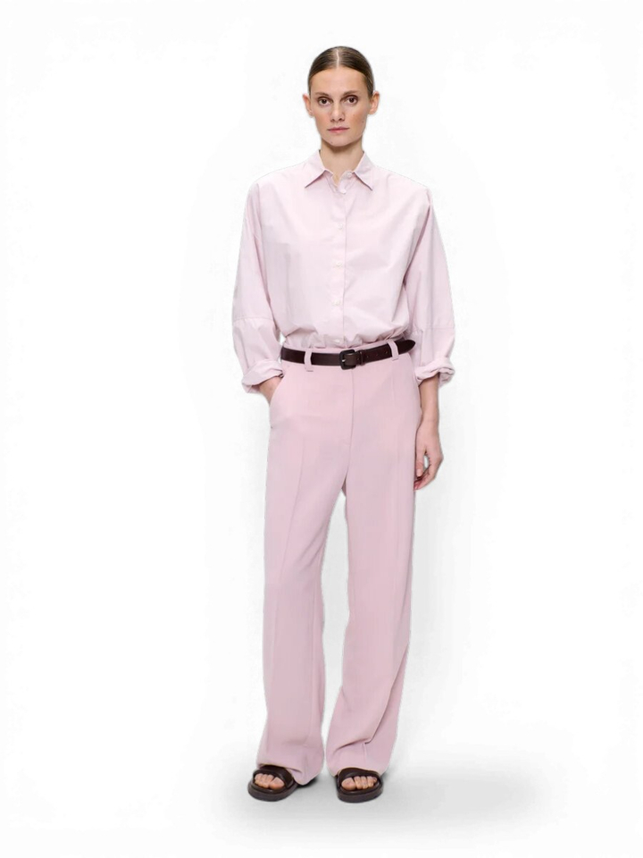 Roze blouse met knoopsluiting Zenggi 