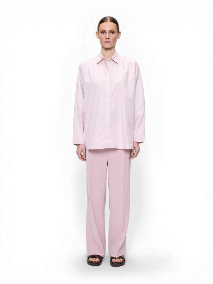 Roze blouse met knoopsluiting Zenggi 