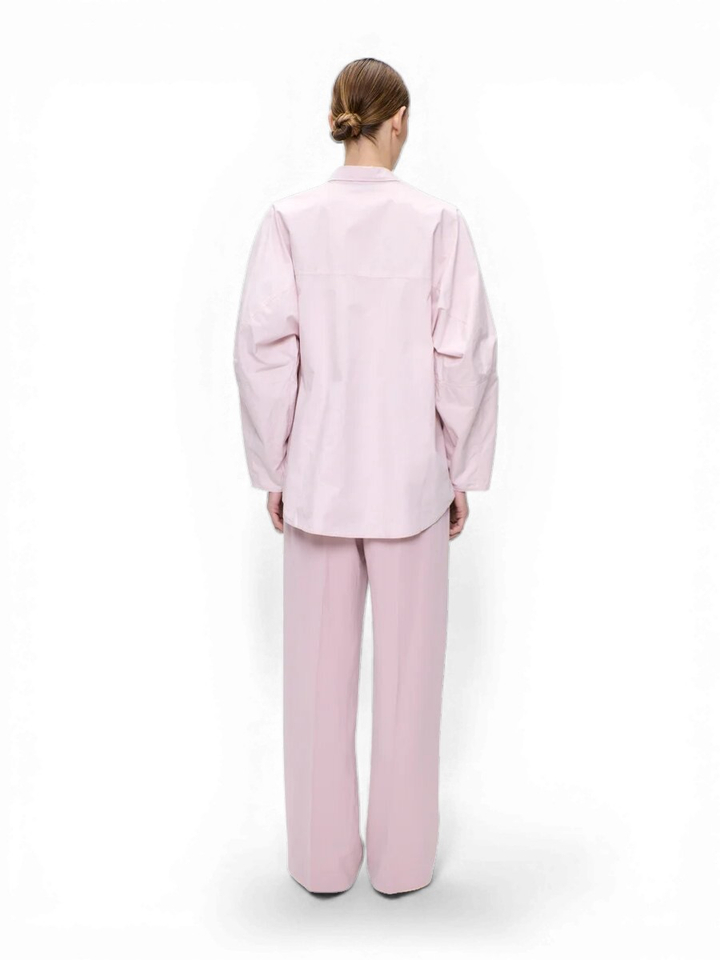 Roze blouse met knoopsluiting Zenggi 