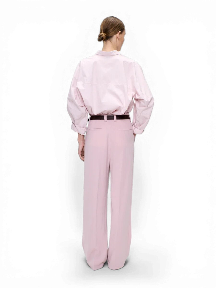 Roze blouse met knoopsluiting Zenggi 