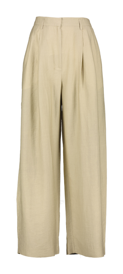 Groene geklede broek Zenggi 