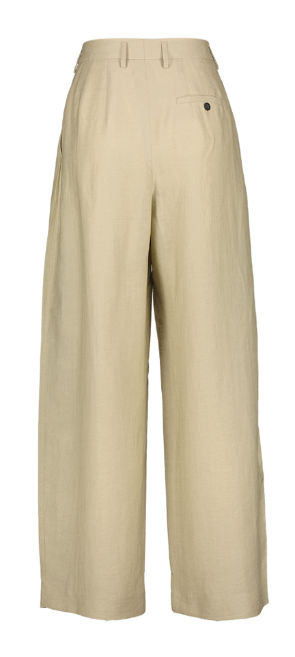 Groene geklede broek Zenggi 