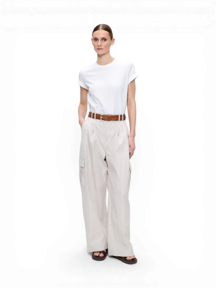 Witte T-shirt Zenggi 