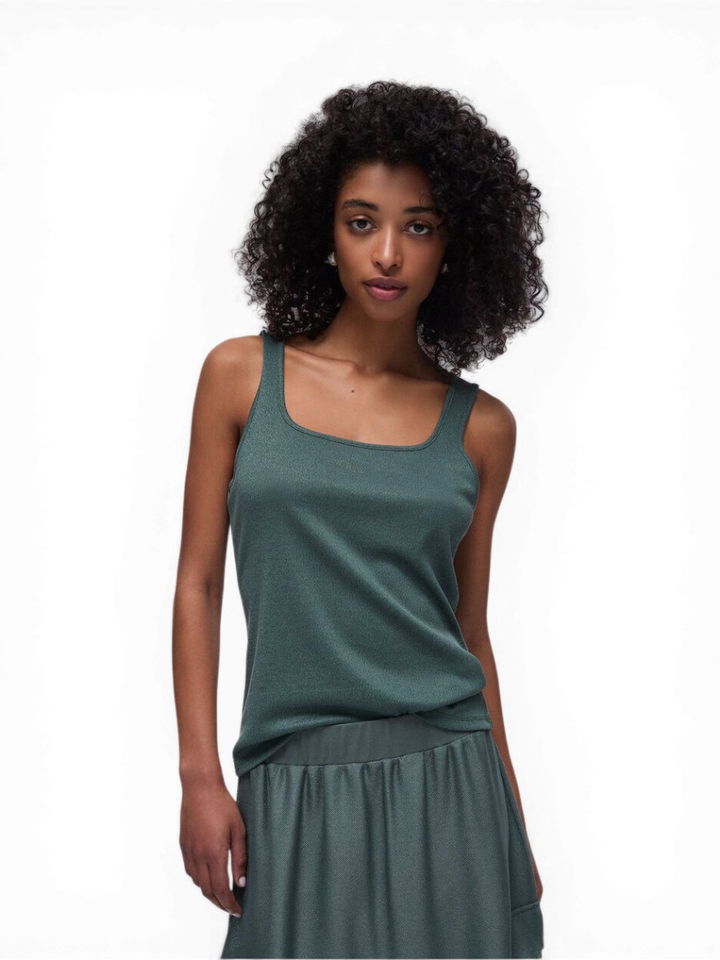 Groene top met glitter Liu Jo