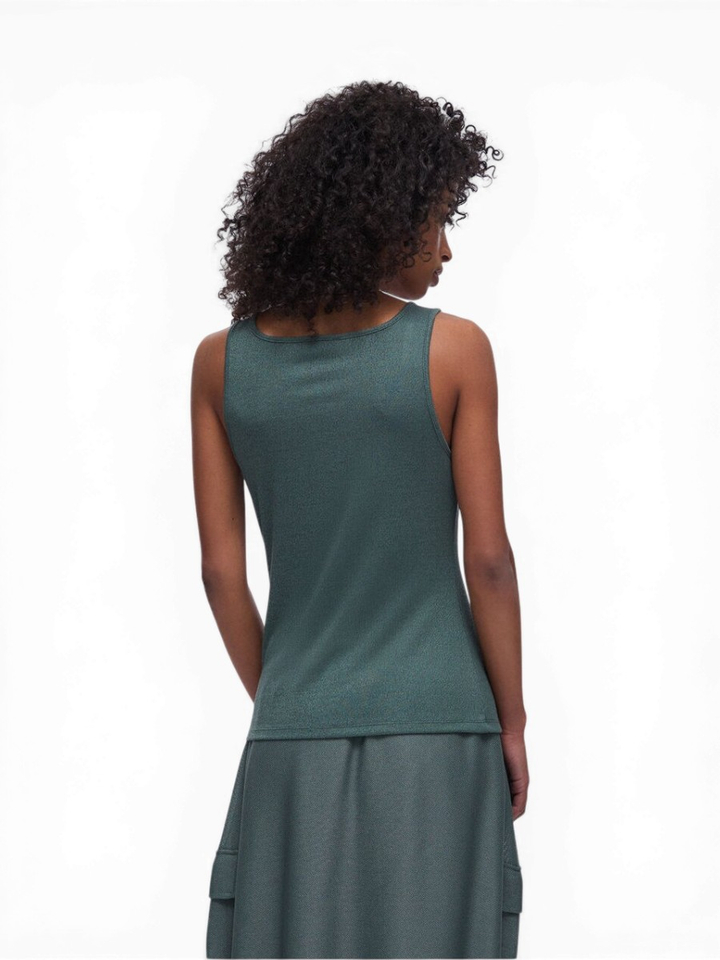Groene top met glitter Liu Jo
