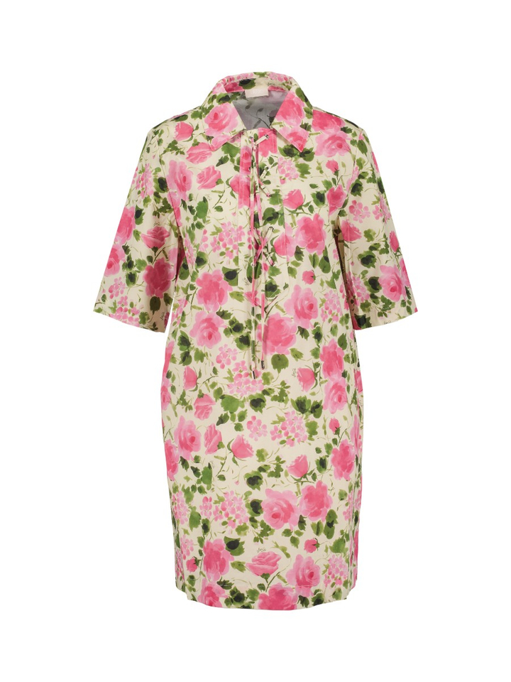 Bloemenprint kleed met veterdetail Liu Jo