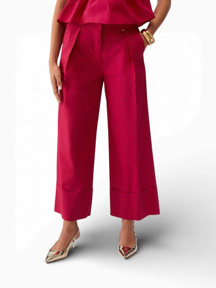 Roze wijde broek Liu Jo 