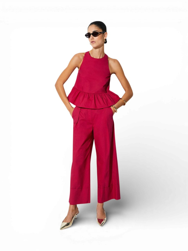 Roze wijde broek Liu Jo 