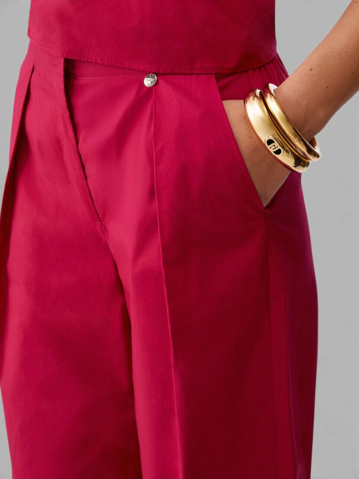 Roze wijde broek Liu Jo 