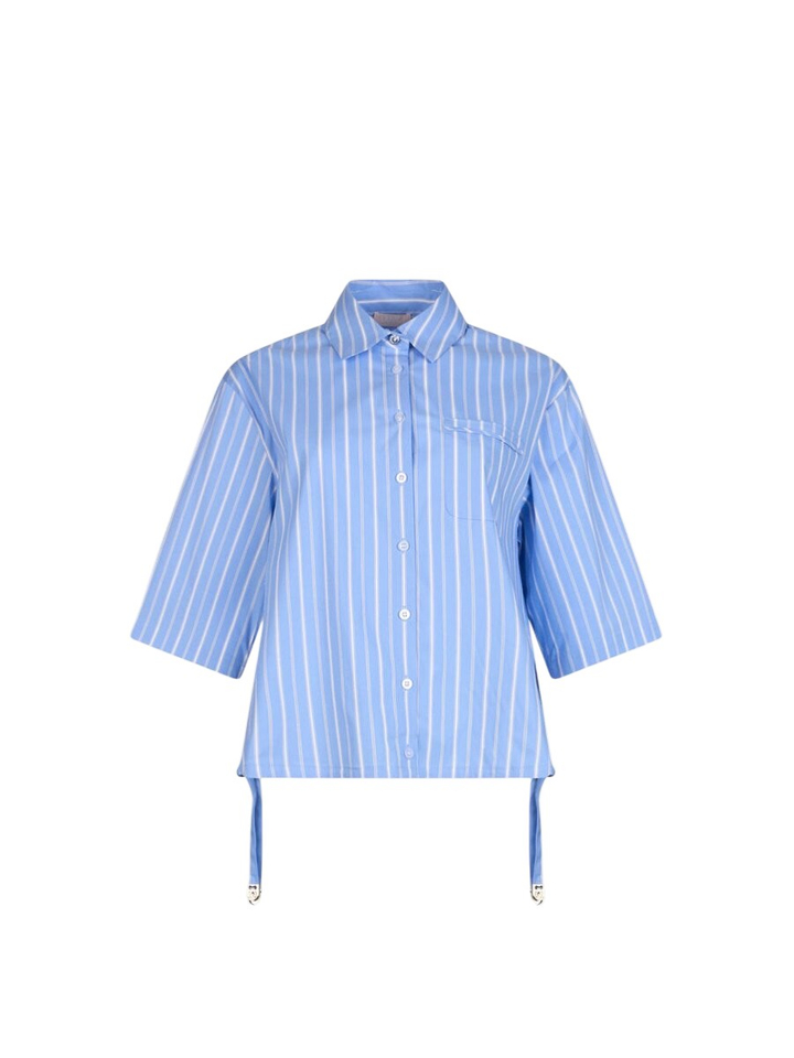 Blauwe bloes met witte strepen Liu Jo 