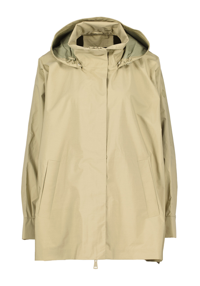 Groene oversized water en winddichte regenjas Marelys Tanta 
