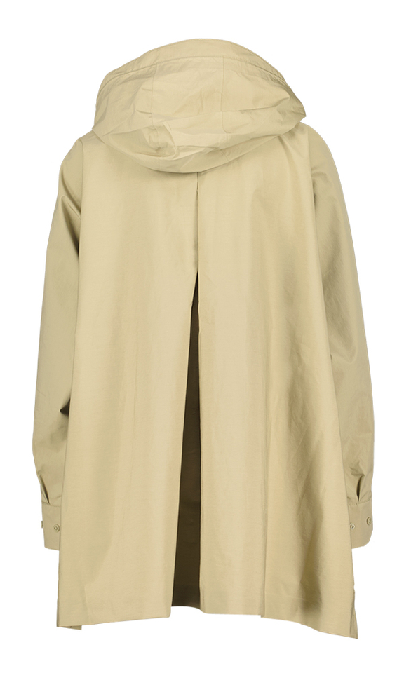 Groene oversized water en winddichte regenjas Marelys Tanta 