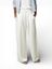 Ecru lange broek met plooien Rondo Gigue 