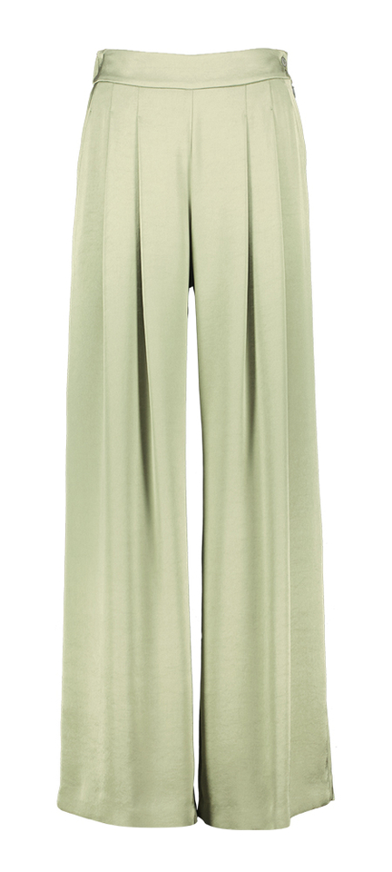 Groene geklede broek Rondo Gigue