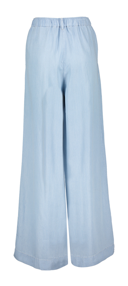 Blauwe losvallende lange broek Rush Gigue 