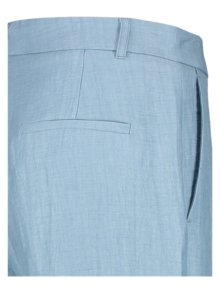 Blauwe losvallende lange broek Relam 3 Gigue