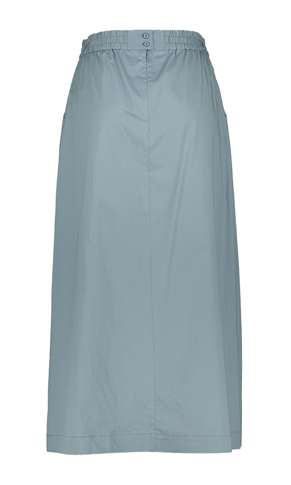 Blauwe katoenen rok Gigue