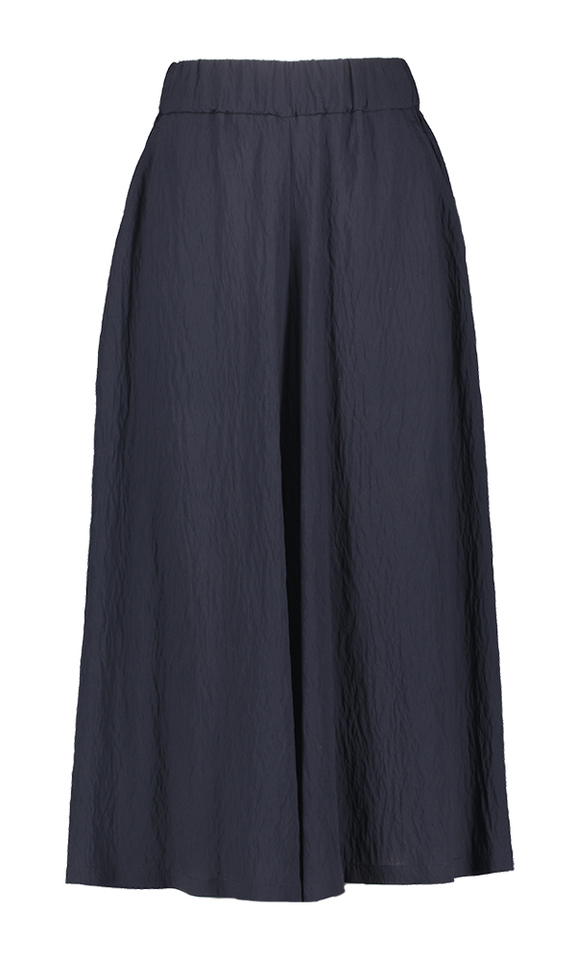 Donkerblauwe driekwart losse broek Tyfen Gigue