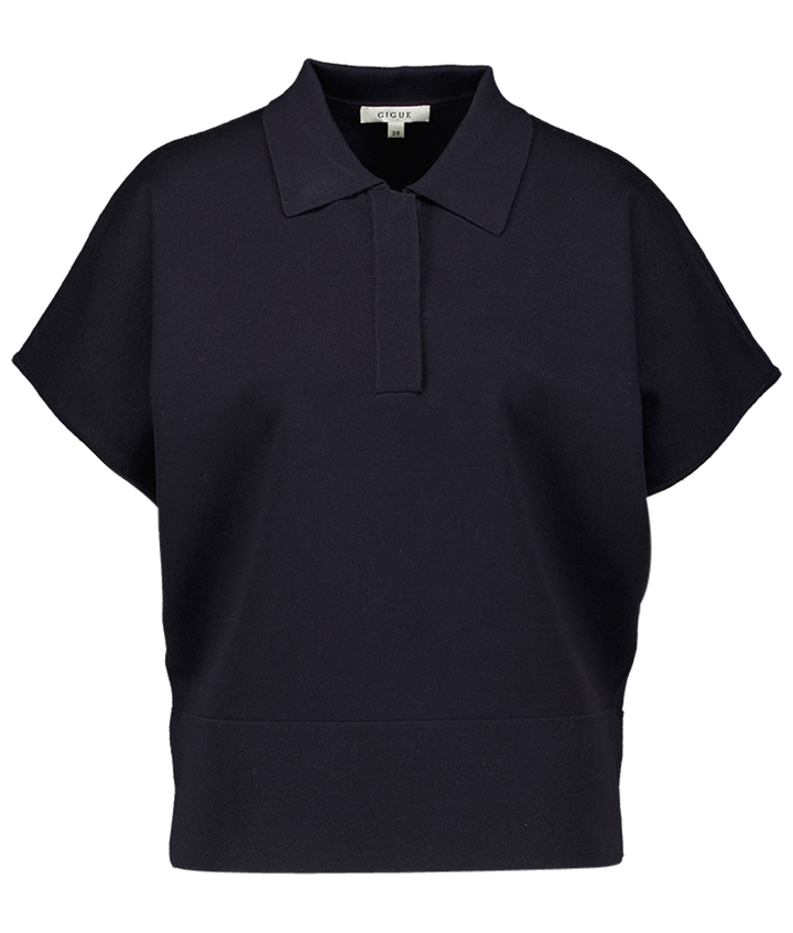 Blauwe polo trui Lemon Gigue