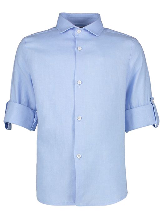 Lichtblauw linnen hemd communie Red Limit